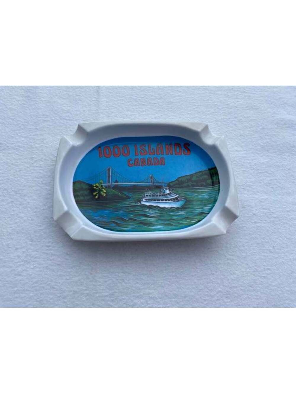 Vintage 1000 Islands Canada Souvenir Ashtray